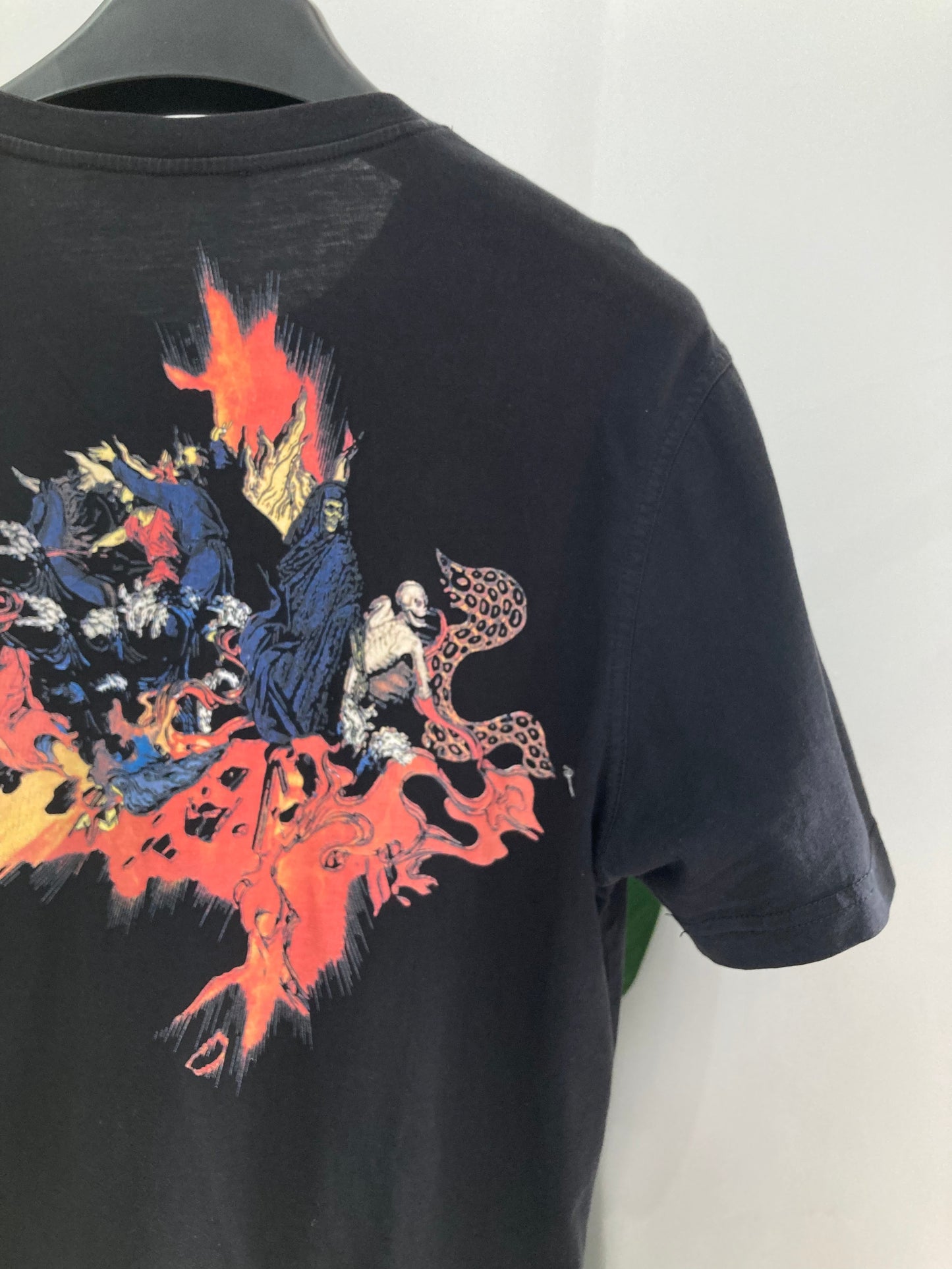 Givenchy Skull Angel Flame T Shirt