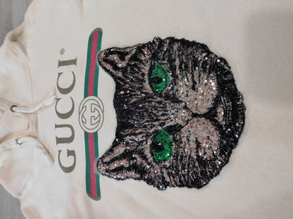 Gucci Mystic Cat Hoodie Large Women