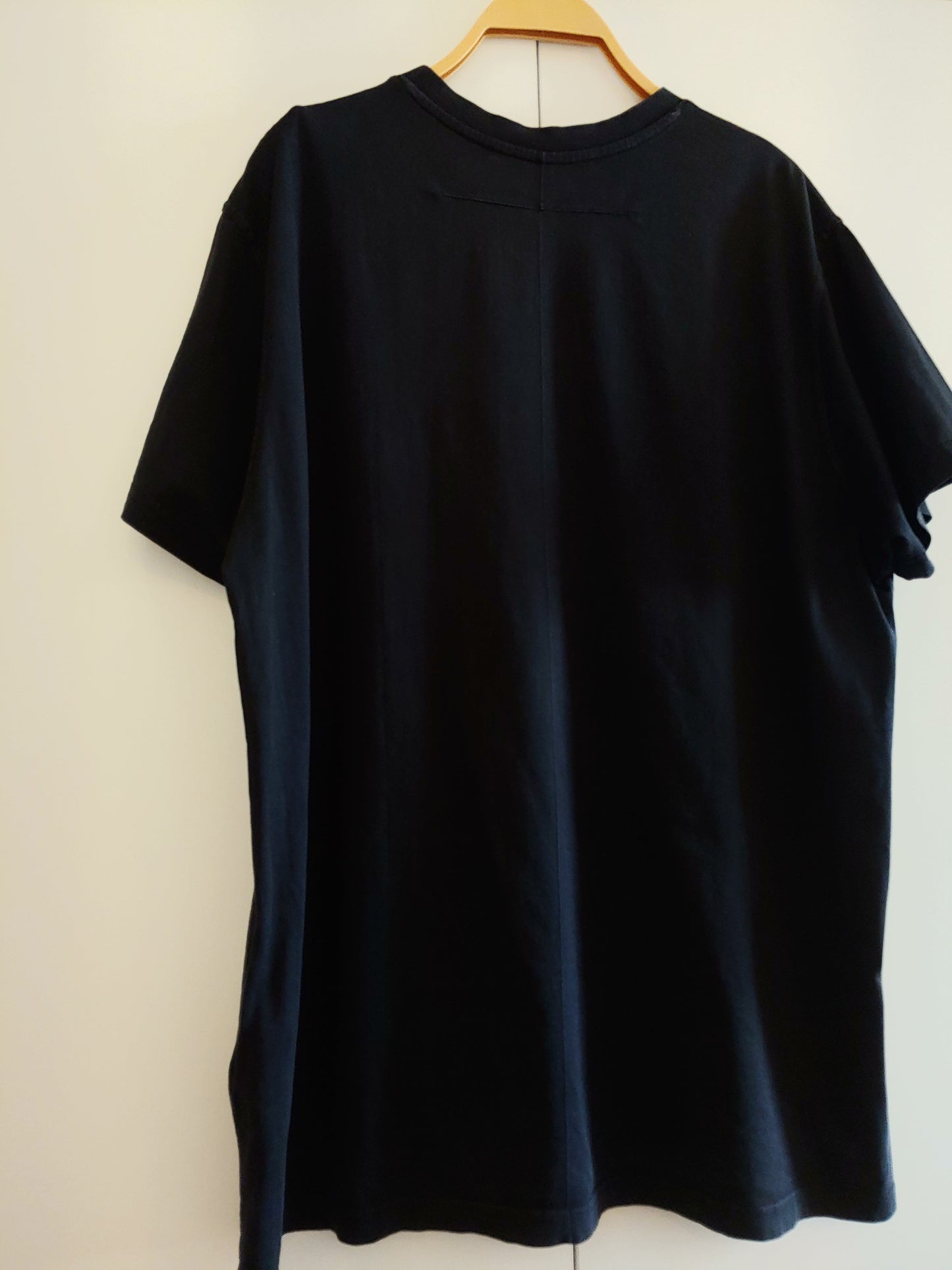 Givenchy Sunset Logo Black Cotton T Shirt S Oversized