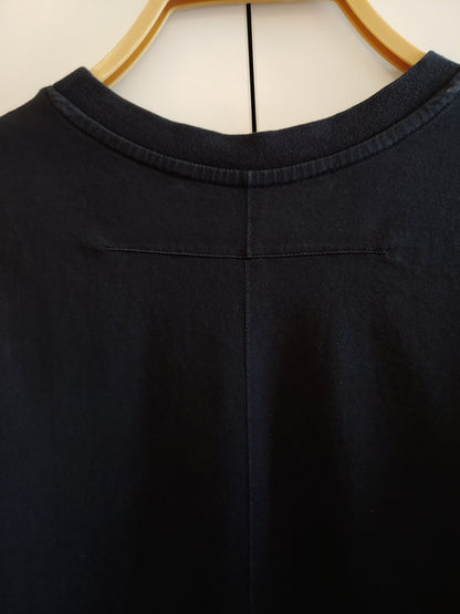 Givenchy Sunset Logo Black Cotton T Shirt S Oversized