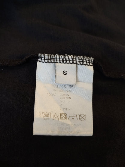 Givenchy Sunset Logo Black Cotton T Shirt S Oversized