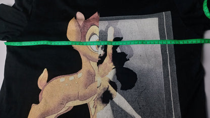 Givenchy Bambi Print Cotton T Shirt Xs Oversized