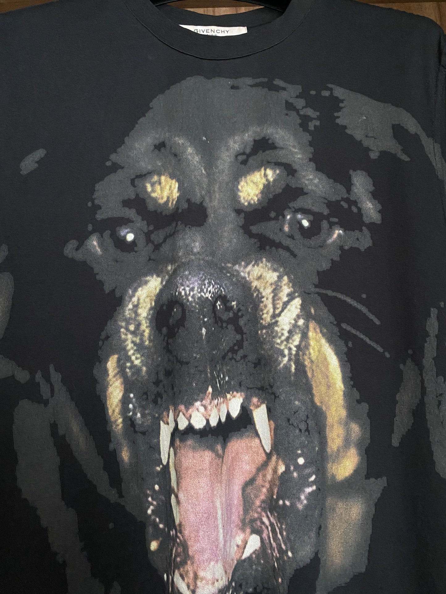 Givenchy Rottweiler Black Cotton Xs Columbian Fit