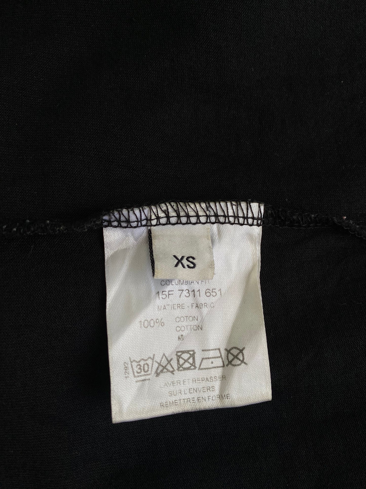 Givenchy Rottweiler Black Cotton Xs Columbian Fit