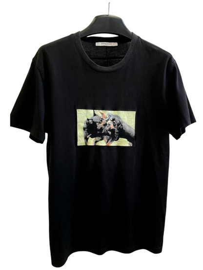 Givenchy Box Rottweiler T Shirt Black Cotton  Xs Oversized