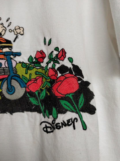 Gucci Disney Donald Duck  Off White Cotton T Shirt  M Regular Fit