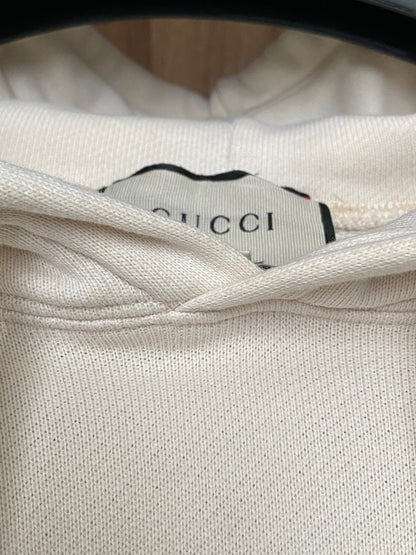 Gucci Ivory Mask Hooded Sweatshirt
