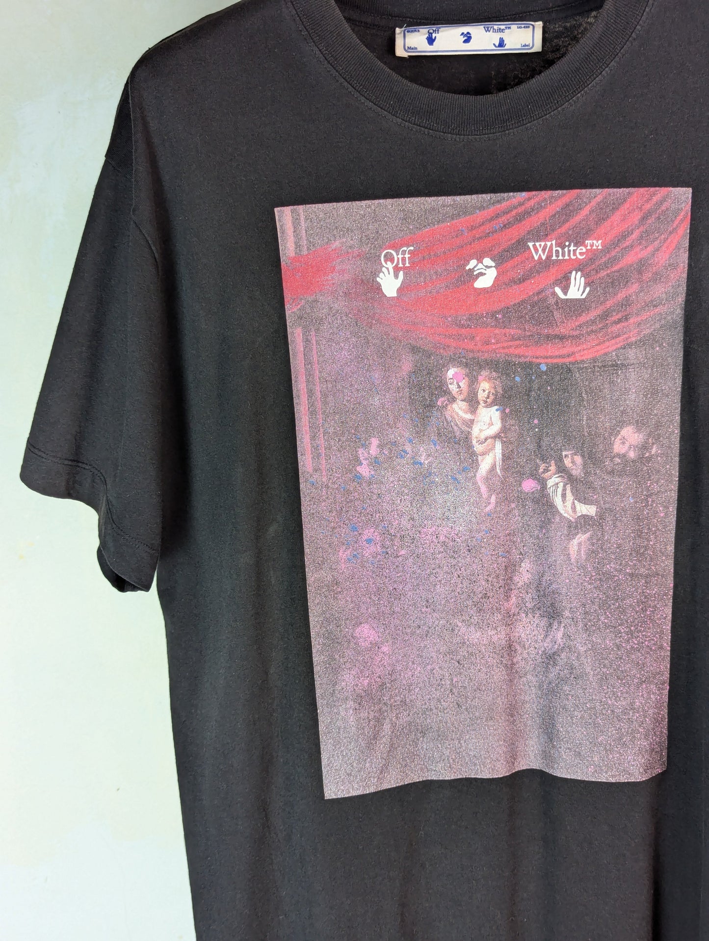 Offwhite Caravaggio T Shirt Xs Oversized