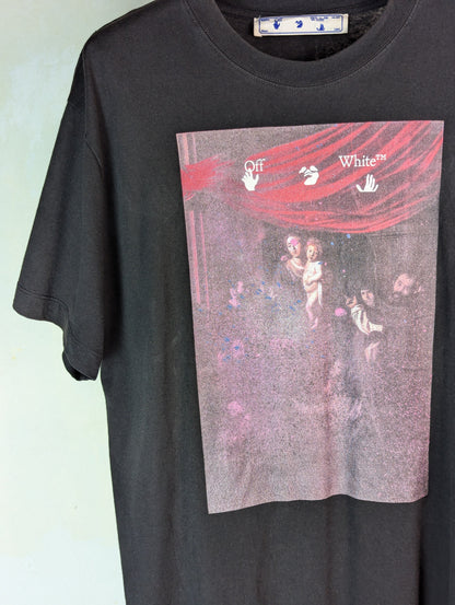 Offwhite Caravaggio T Shirt Xs Oversized
