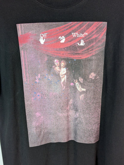 Offwhite Caravaggio T Shirt Xs Oversized