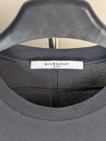 Givenchy Abstract Girl Print Cotton T Shirt Large
