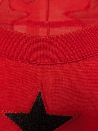 Givenchy 47 Stars Cotton Red T Shirt Medium
