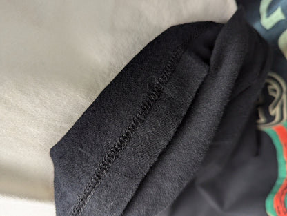 Gucci Logo Signature Black Cotton T Shirt S