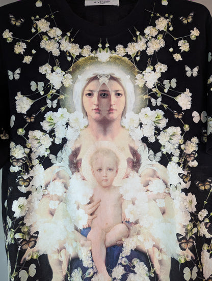 Givenchy Madonna Baby Breath Cotton T Shirt M