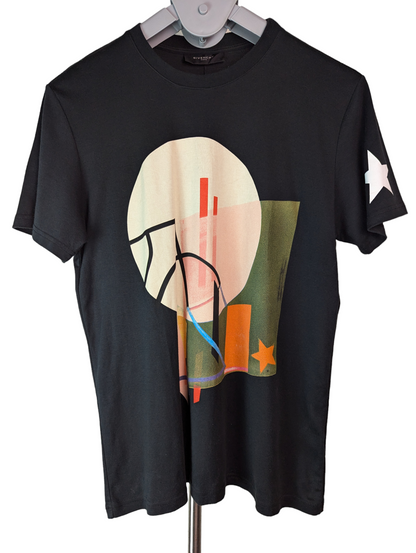 Givenchy Rare Geometric Print Star T Shirt M Oversized