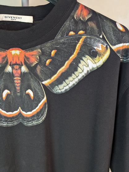 Givenchy Butterfly Print Xl Oversized T Shirt