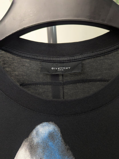 Givenchy Rottweiler Embroiered Logo Grey T Shirt Medium Oversized