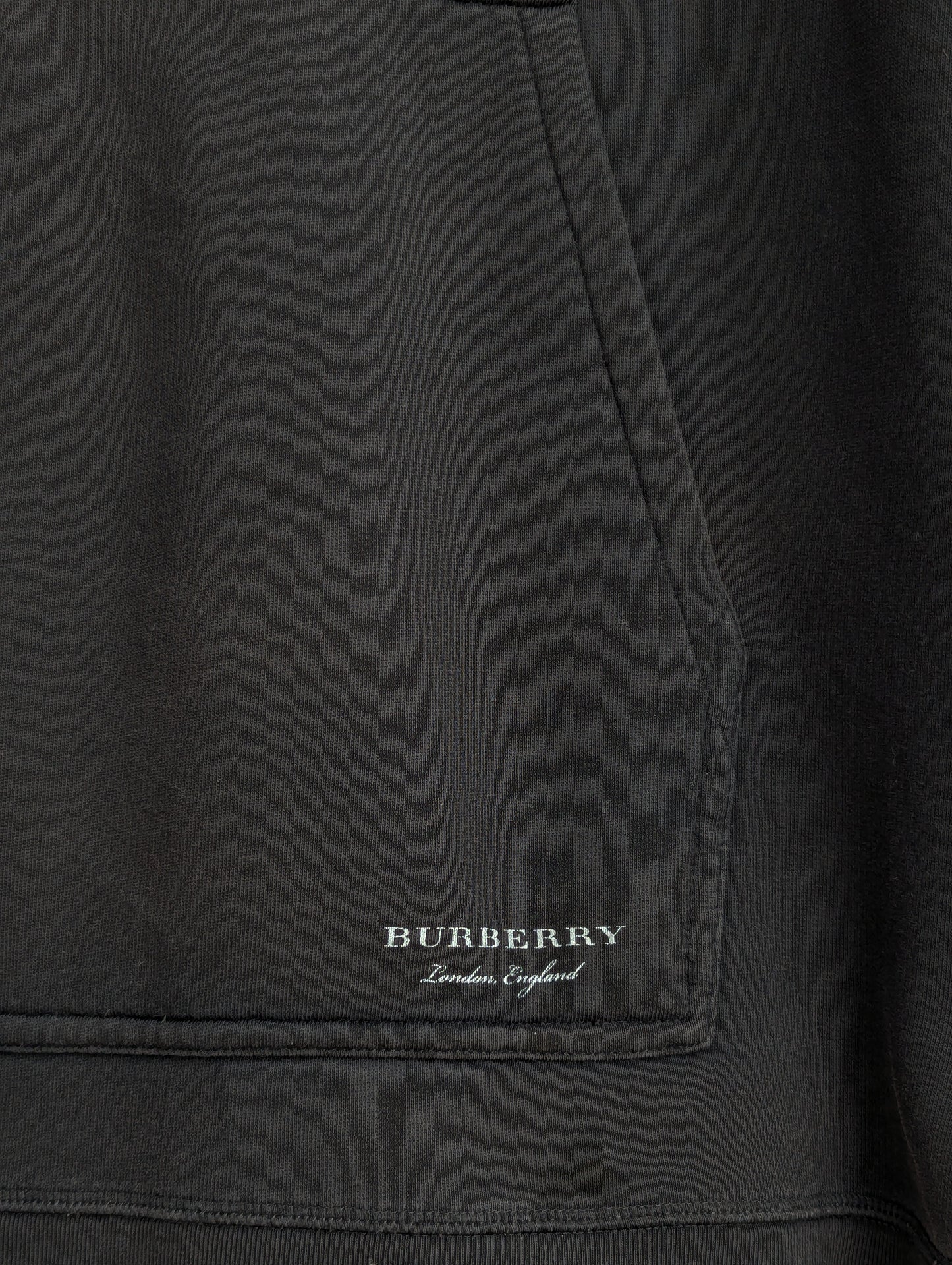 Vintage 00S Burberry Striped Oversized Hoodie Xl
