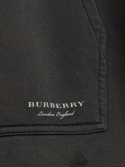Vintage 00S Burberry Striped Oversized Hoodie Xl