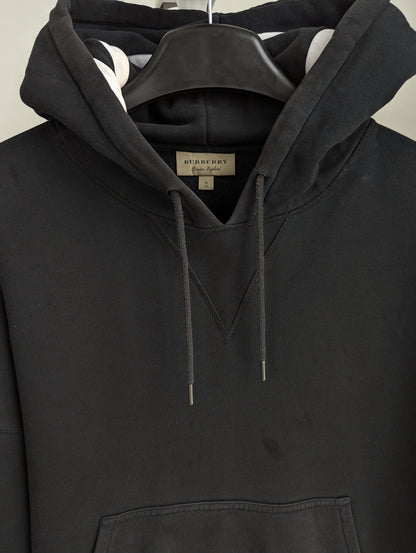 Vintage 00S Burberry Striped Oversized Hoodie Xl