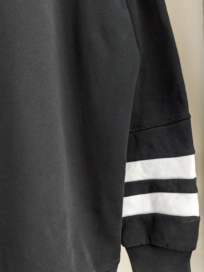 Vintage 00S Burberry Striped Oversized Hoodie Xl