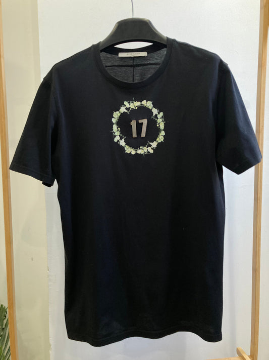 Givenchy 17 Floral Print T Shirt
